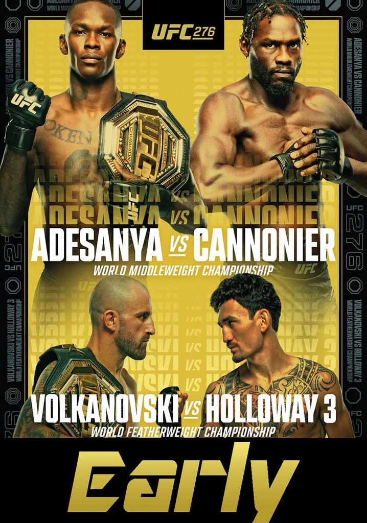 UFC 276: Adesanya vs. Cannonier - Early Prelims