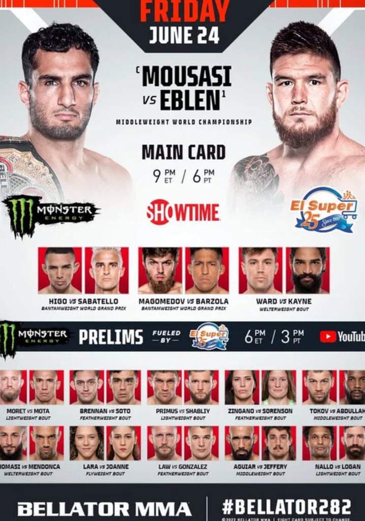 Bellator 282: Mousasi vs. Eblen
