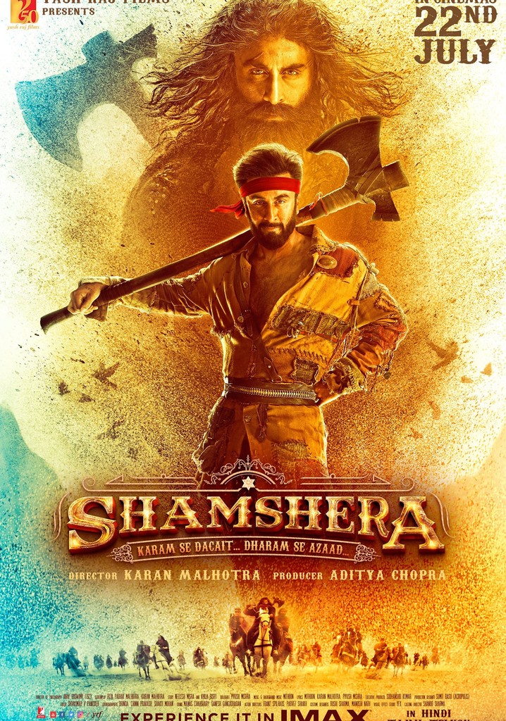 Shamshera streaming: where to watch movie online?