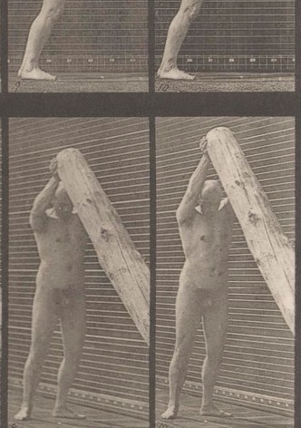 A Man Lifting a Trunk