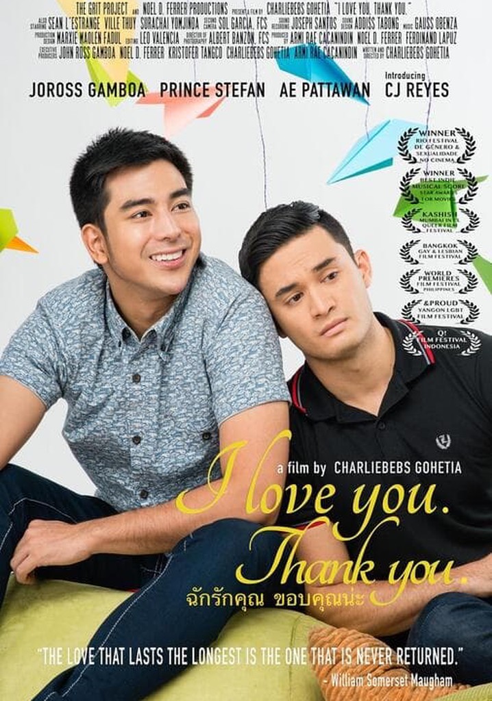 I Love You. Thank You.