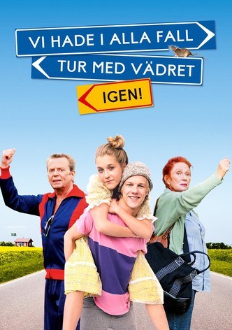 Vi hade i alla fall tur med vädret igen!