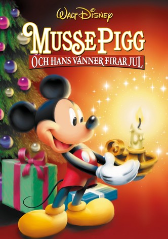 Musse Pigg och hans vänner firar jul