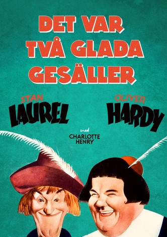 Det var två glada gesäller