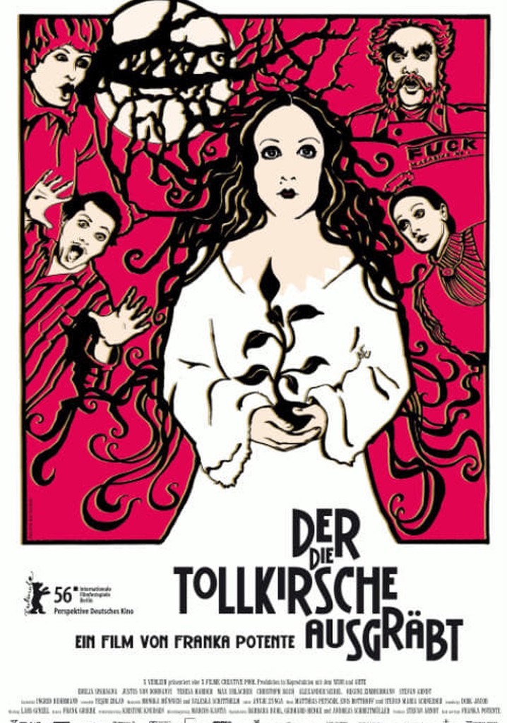 Der die Tollkirsche ausgräbt