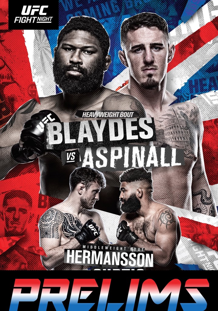 UFC Fight Night 208: Blaydes vs. Aspinall - Prelims