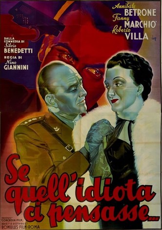 Se quell'idiota ci pensasse...