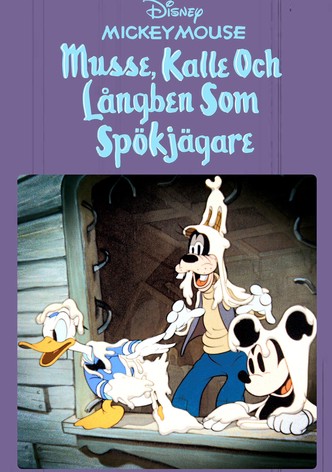 Musse, Kalle & Långben som Spokjägare