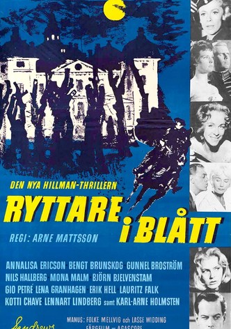 Ryttare i blått