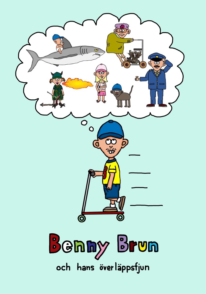 Benny Brun och hans överläppsfjun