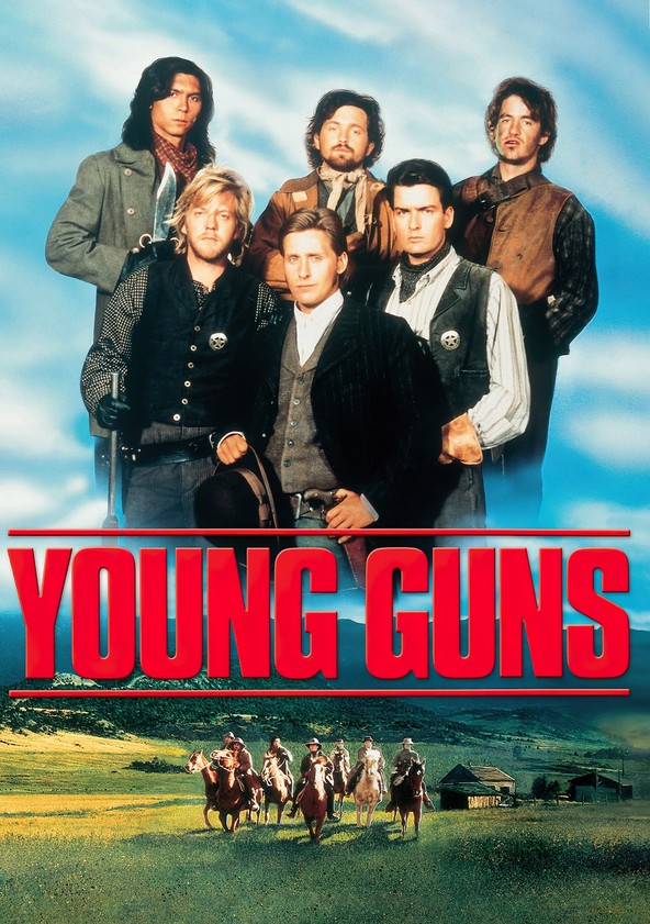 80s映画プロモーション YOUNG GUNS ジャケット