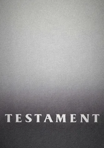 Testament poster