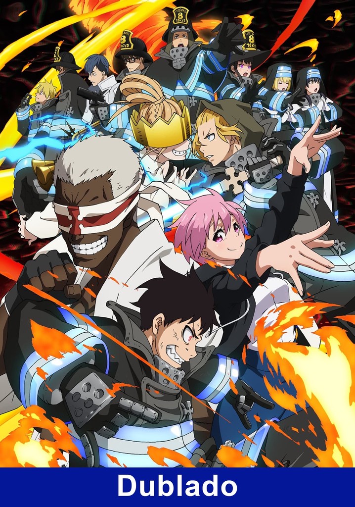 Fire Force Temporada 1 - assista todos episódios online streaming