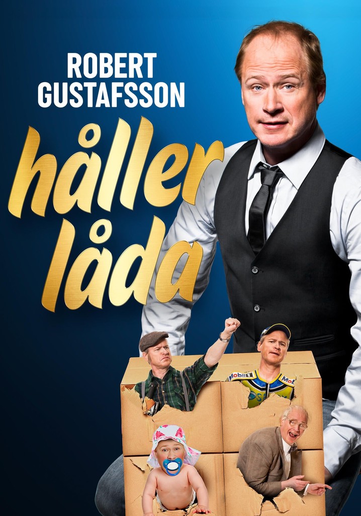 Robert Gustafsson holding the box