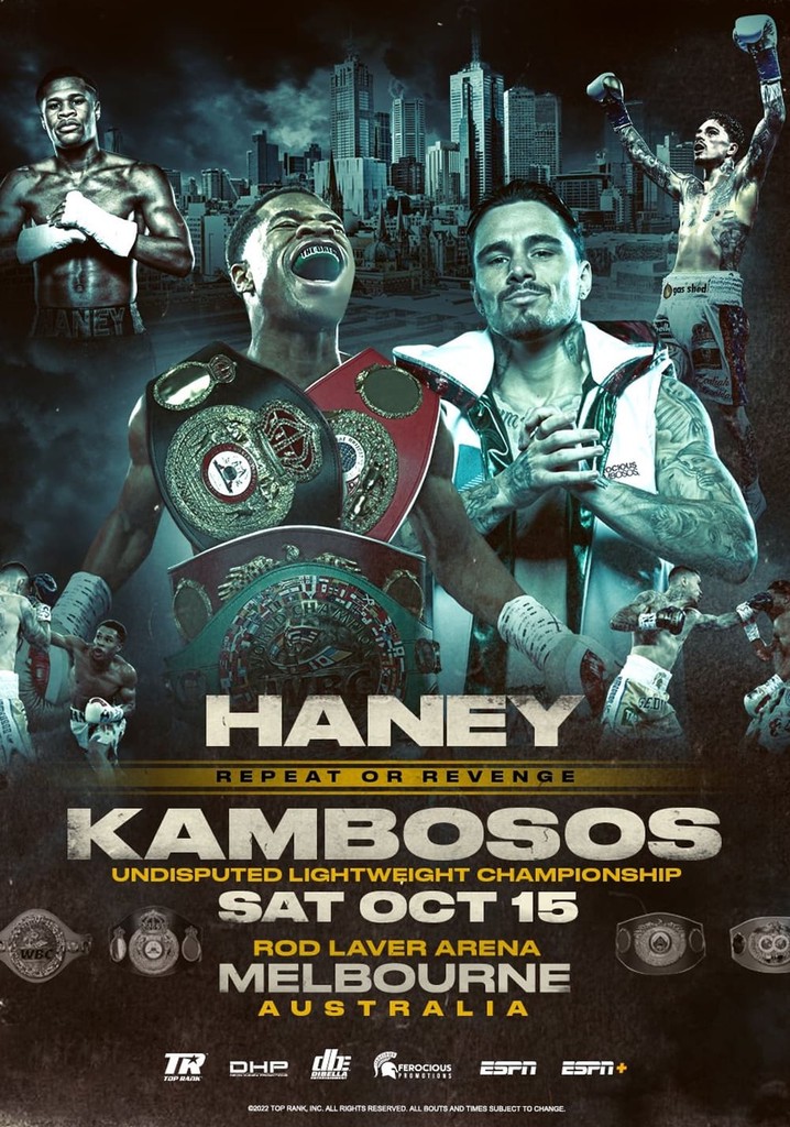 Devin Haney vs. George Kambosos Jr. II