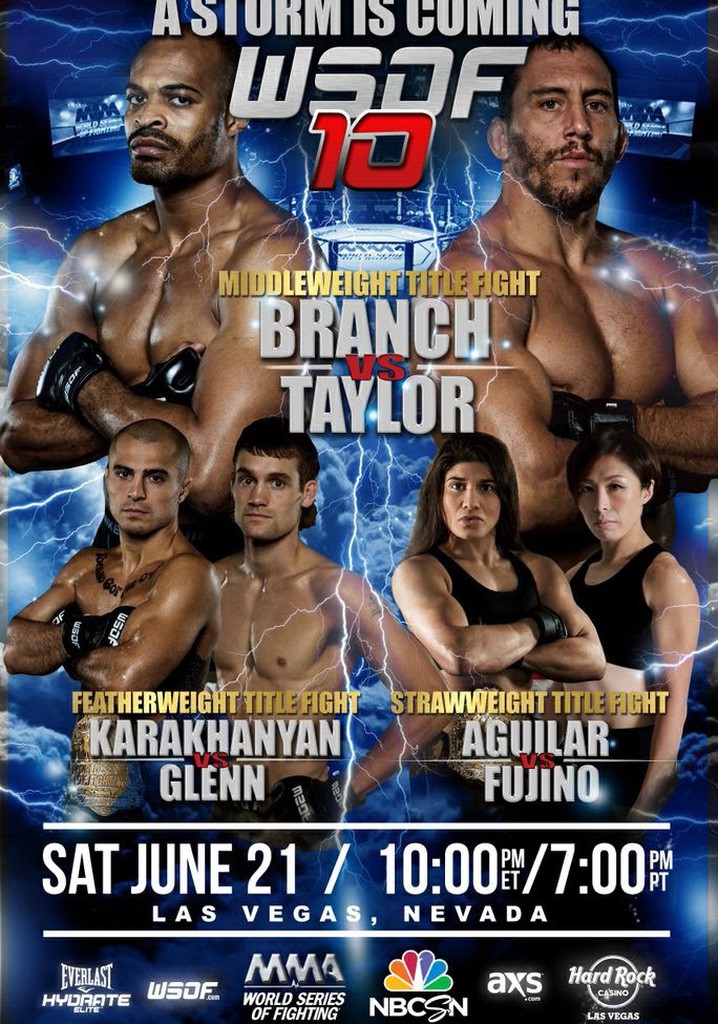 World Series of Fighting 10: Branch vs. Taylor