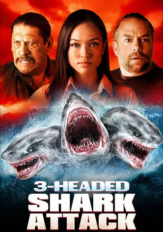 3-Headed Shark Attack poster