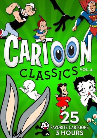 Cartoon Classics - Vol. 4: 25 Favorite Cartoons - 3 Hours