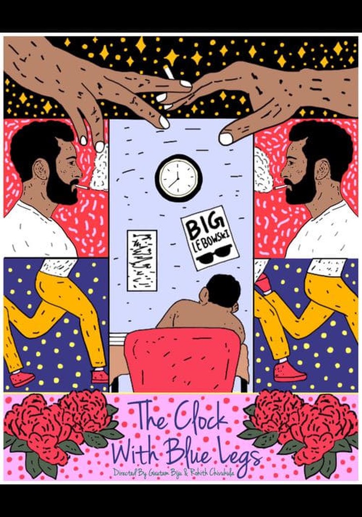 The Clock With Blue Legs