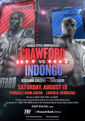 Terence Crawford vs. Julius Indongo