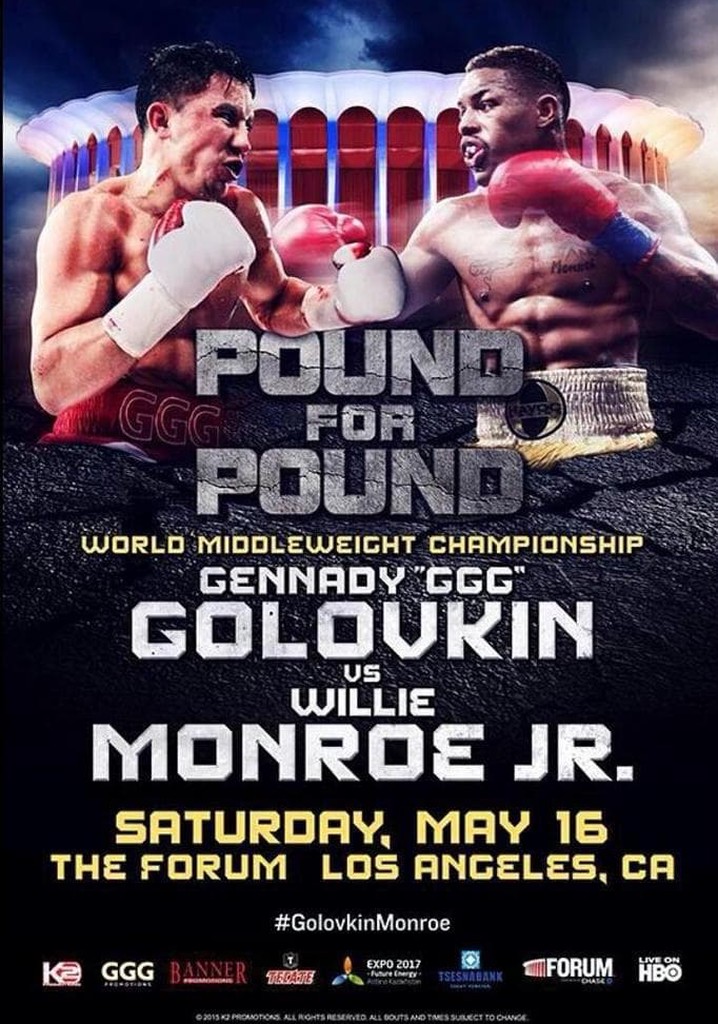 Gennady Golovkin vs. Willie Monroe Jr