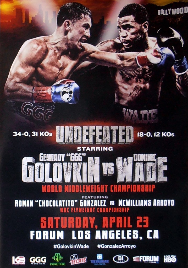 Gennady Golovkin vs. Dominic Wade