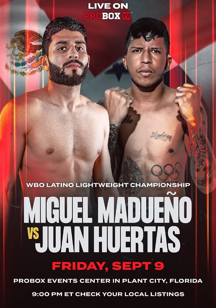 Juan Huertas vs. Miguel Madueno
