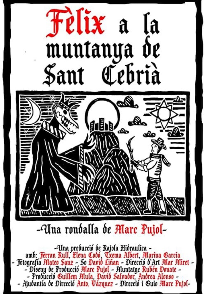 Fèlix at the Sant Cebrià's Mountain