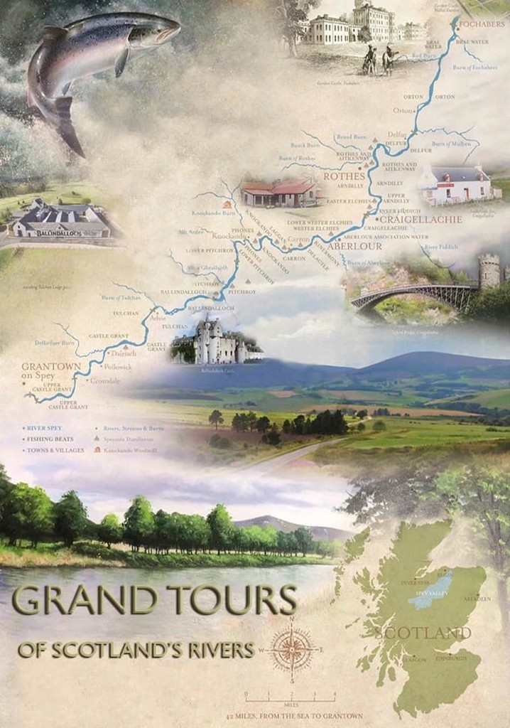 where to watch grand tours of scotland's rivers