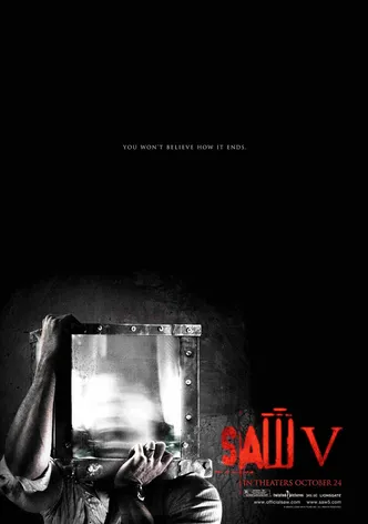 Saw V poster
