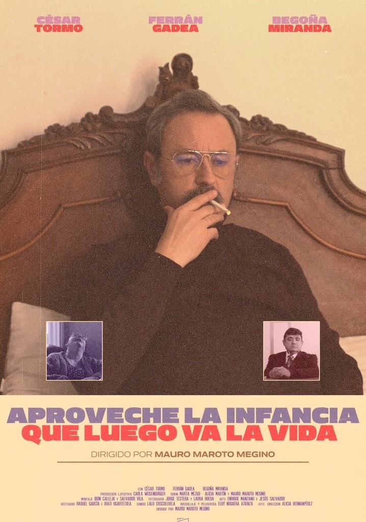 Aproveche la infancia que luego va la vida