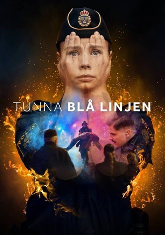 Tunna blå linjen