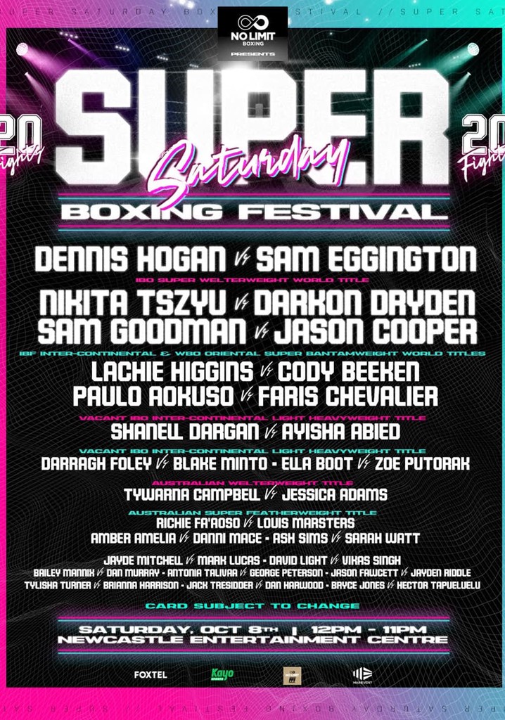 Dennis Hogan vs. Sam Eggington