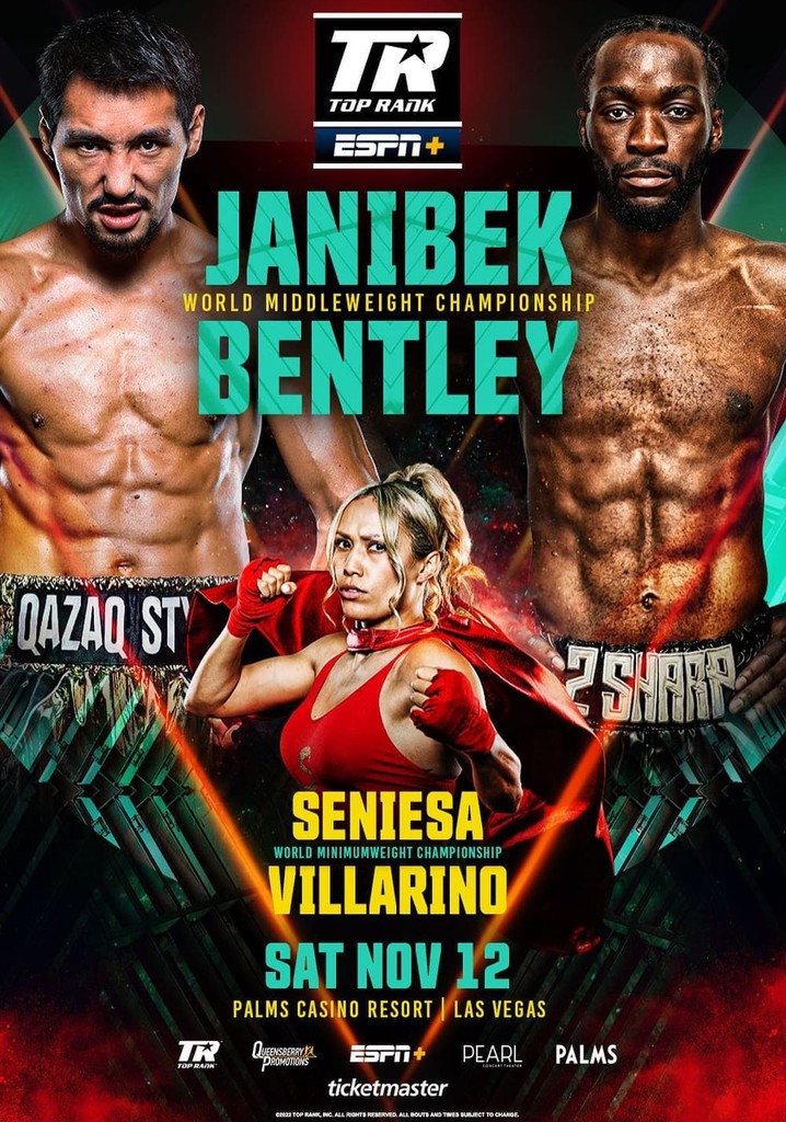 Janibek Alimkhanuly vs. Denzel Bentley