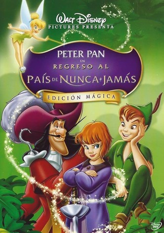 Peter Pan en Regreso al país de Nunca Jamás