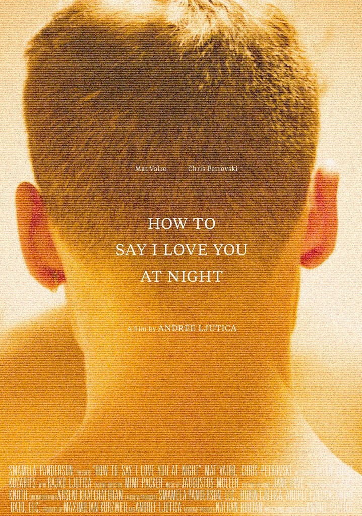 How to Say I Love You at Night