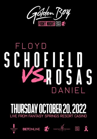 Floyd Schofield vs. Daniel Rosas