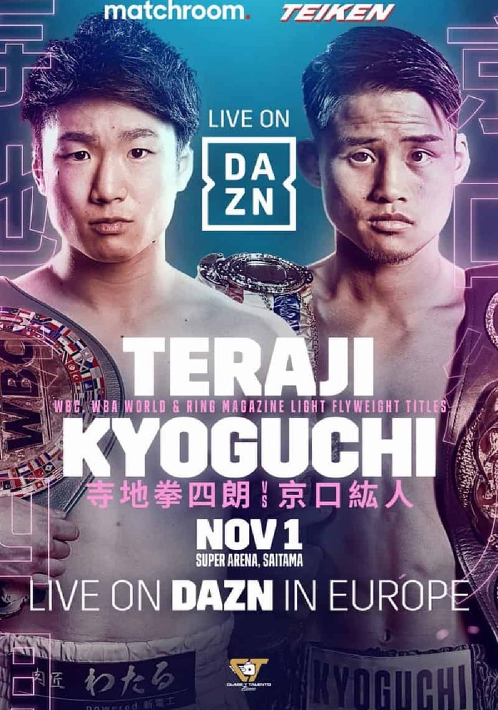 Kenshiro Teraji vs. Hiroto Kyoguchi