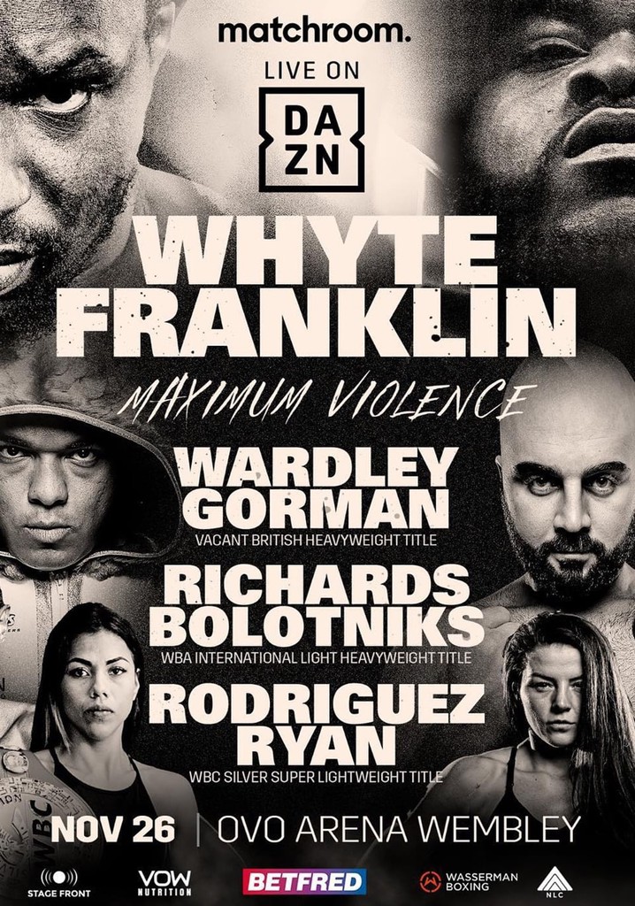 Dillian Whyte vs. Jermaine Franklin