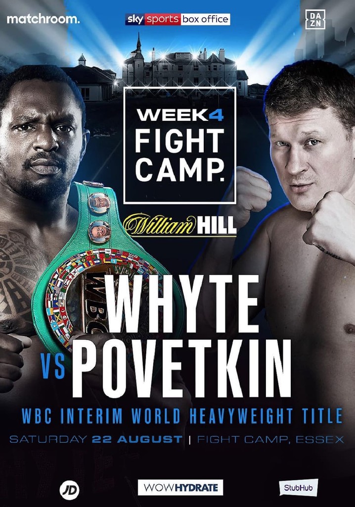 Dillian Whyte vs. Alexander Povetkin streaming