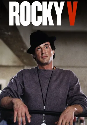 Rocky V poster