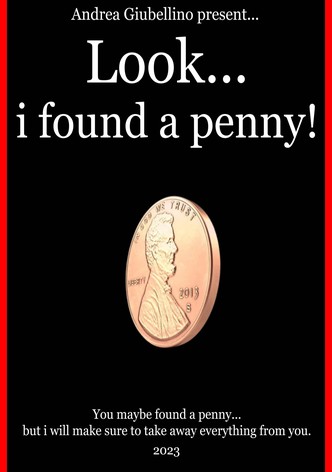 Look...i found a penny!