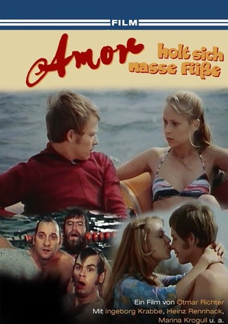 Amor holt sich nasse Füße