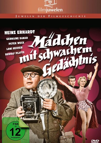 Mädchen mit schwachem Gedächtnis