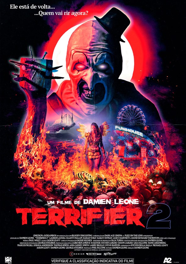 Terrifier 2 filme - Veja onde assistir online
