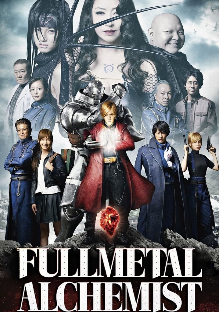 FullMetal Alchemist filme - Veja onde assistir