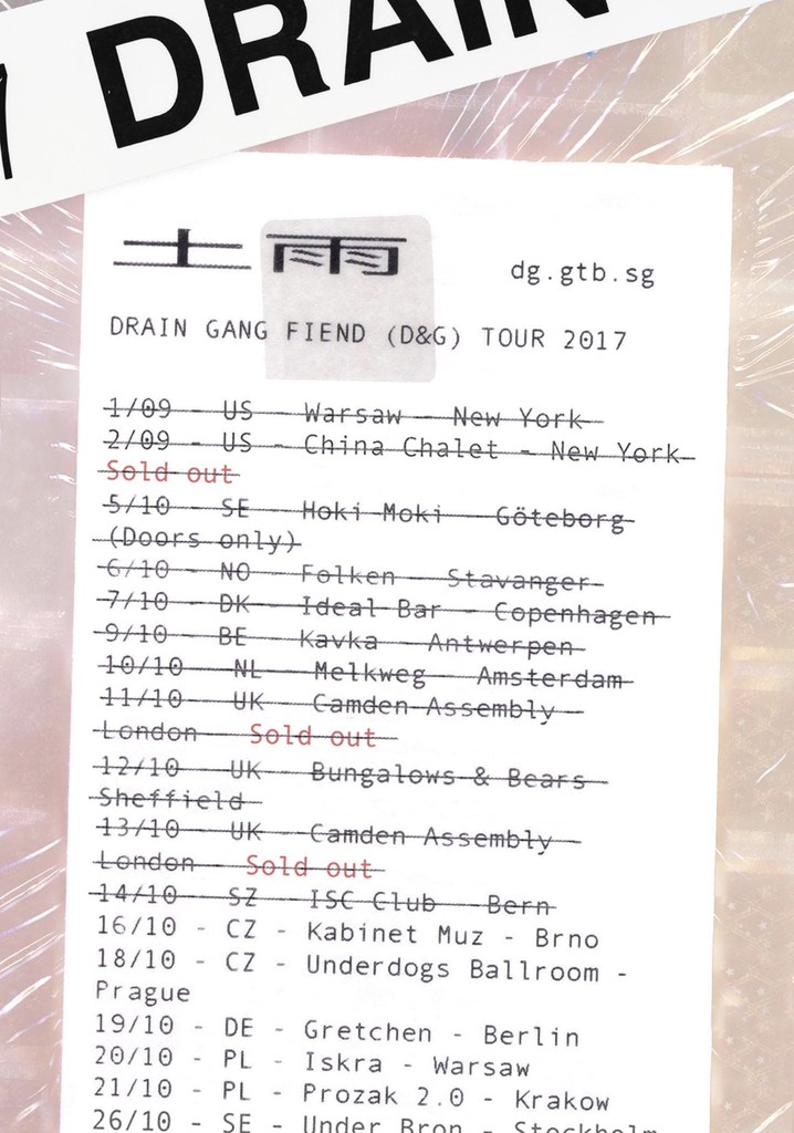 D&G#FIENDTour(http://dg.gtb.sg)OCTOBER2017#D9 **TICKETS AVAILABLE TODAY**#FIENDTourAdvertisement