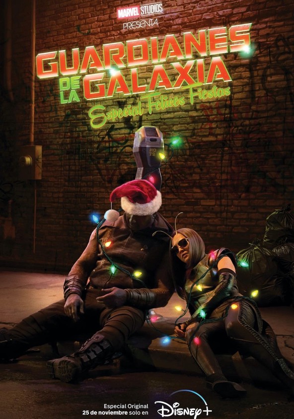 Guardianes de la Galaxia: especial felices fiestas online