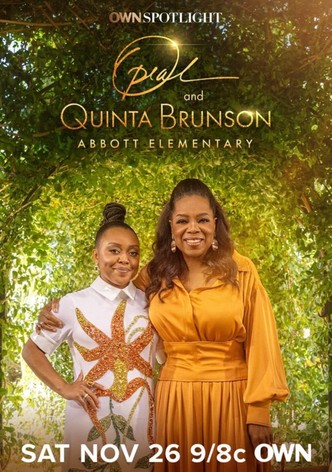 Oprah and Quinta Brunson Abbott Elementary