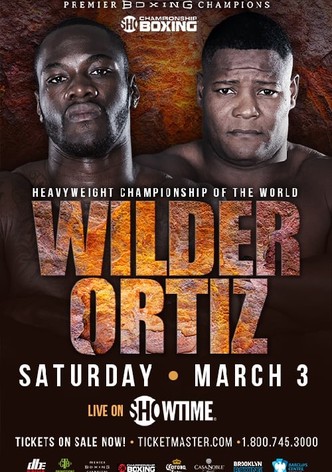 Deontay Wilder vs. Luis Ortiz